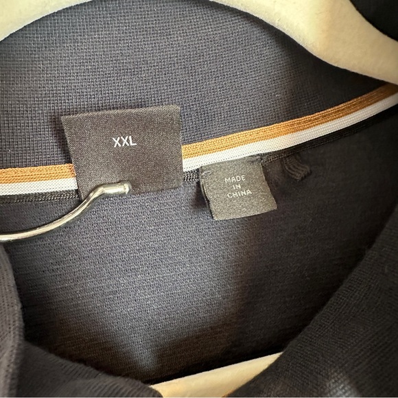 BOSS Sidney Quarter Zip Pullover Sweatshirt XXL - Picture 7 of 9